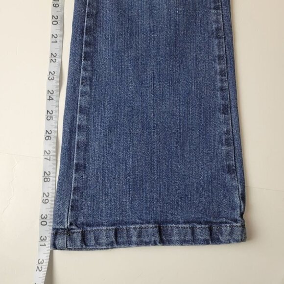 lee Mid Rise Straight Leg Jeans 28 - Picture 10 of 11